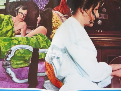 LOVE AND DEATH - G ITALIAN FOTOBUSTA POSTER WOODY ALLEN DIANE KEATON 1975 Rendezvous Cinema Movie posters