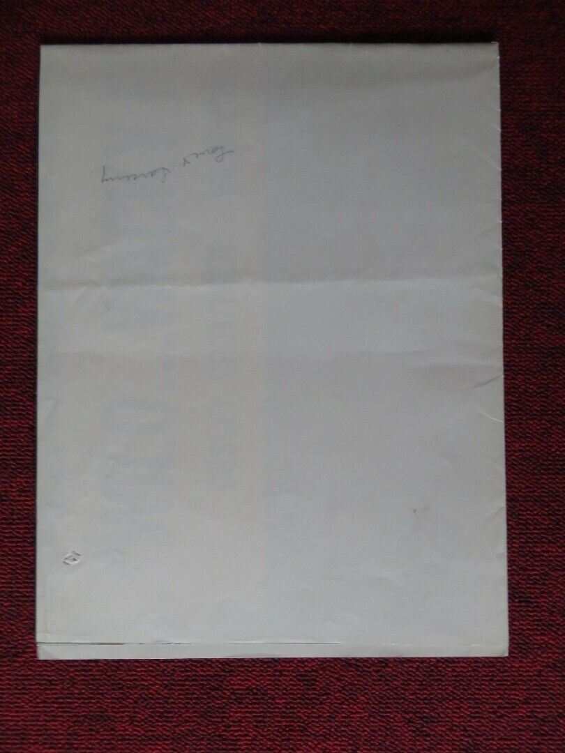 LOVE AND LARCENY FOLDED US ONE SHEET POSTER VITTORIO GASSMAN 1960 Movie posters