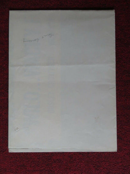 LOVE AND LARCENY FOLDED US ONE SHEET POSTER VITTORIO GASSMAN 1960 Movie posters