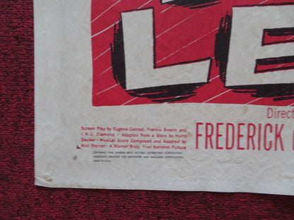 LOVE AND LEARN FOLDED US ONE SHEET POSTER JACK CARSON ROBERT HUTTON 1947 Movie posters