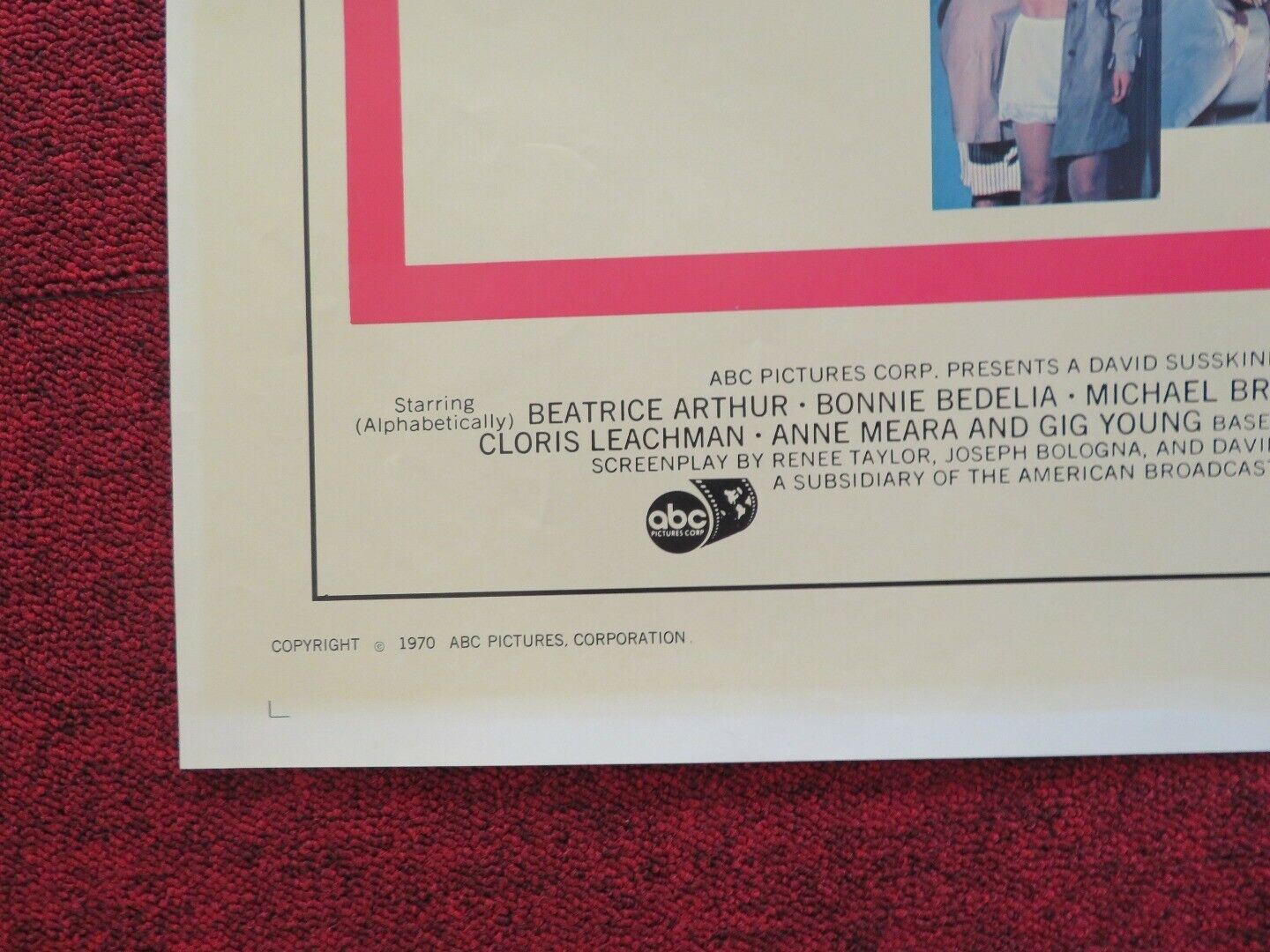 LOVE AND OTHER STRANGERS FOLDED US ONE SHEET POSTER DIANE KEATON 1970 Movie posters