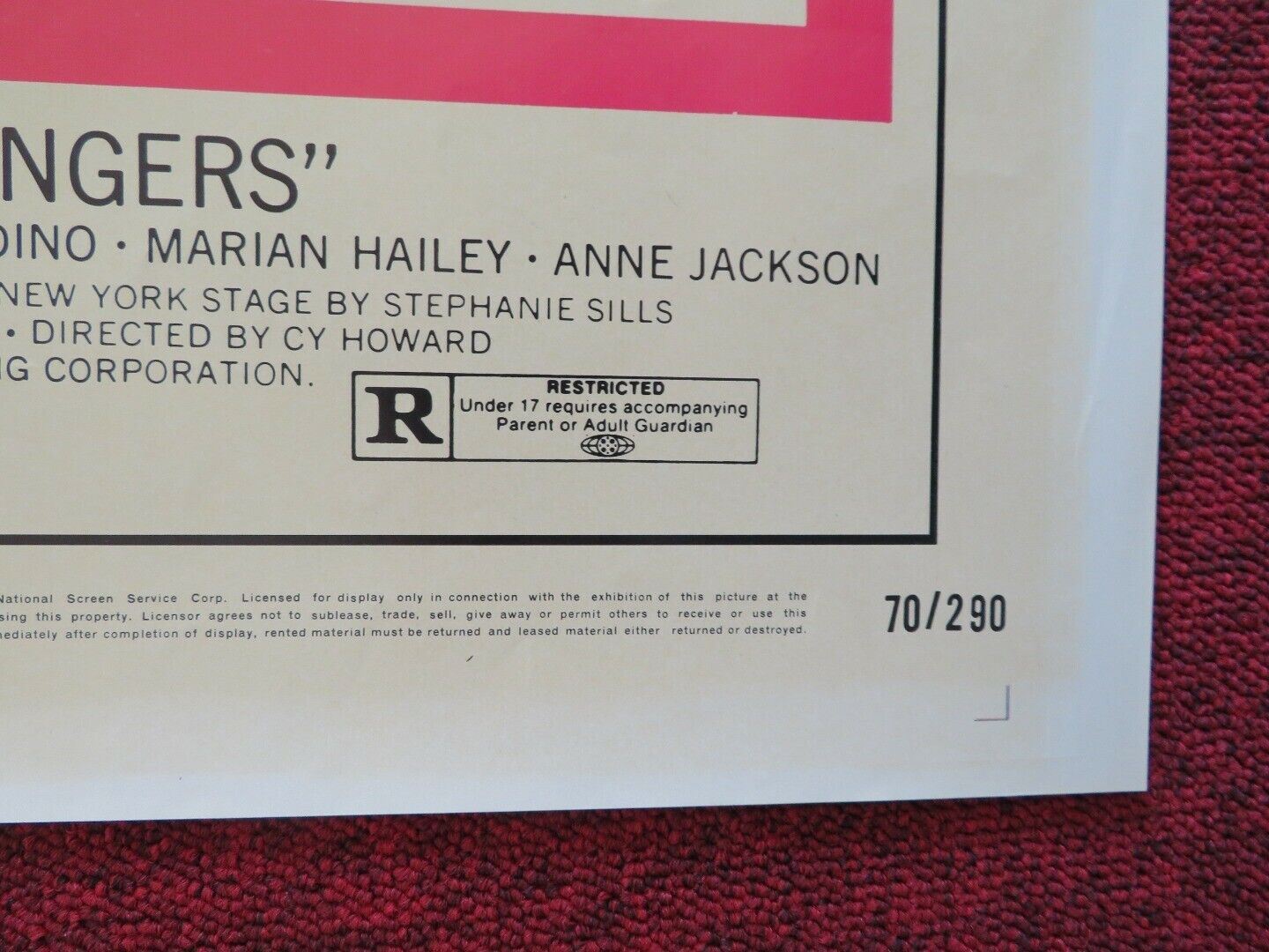 LOVE AND OTHER STRANGERS FOLDED US ONE SHEET POSTER DIANE KEATON 1970 Movie posters