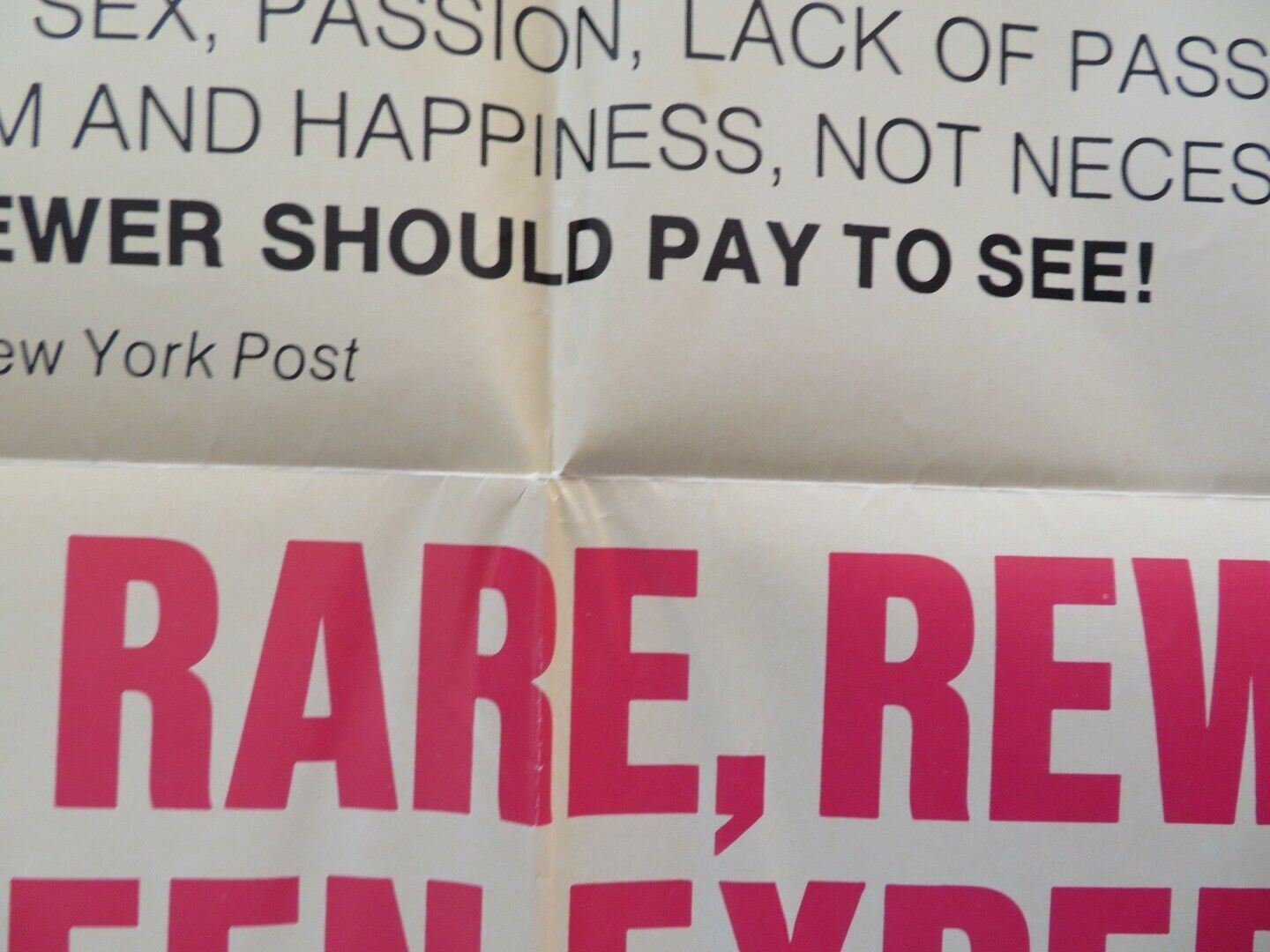 LOVE AND OTHER STRANGERS FOLDED US ONE SHEET POSTER DIANE KEATON 1970 Movie posters