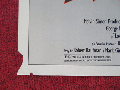 LOVE AT FIRST BITE FOLDED US ONE SHEET POSTER GEORGE HAMILTON 1979 Movie posters