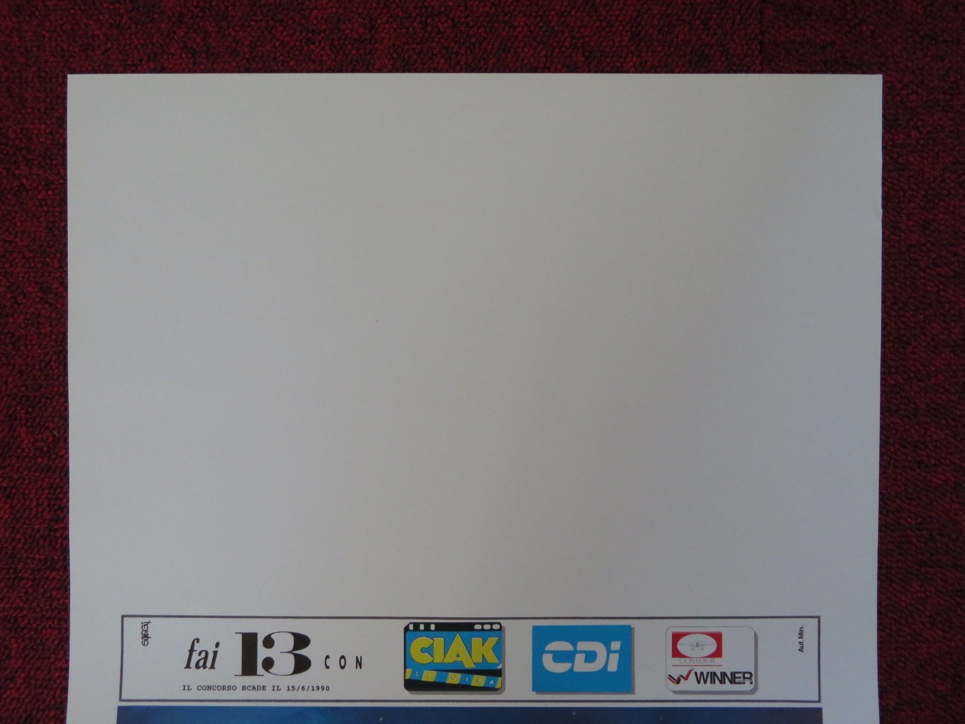 LOVE AT LARGE ITALIAN LOCANDINA POSTER TOM BERENGER ELIZABETH PERKINS 1990 Rendezvous Cinema Movie posters