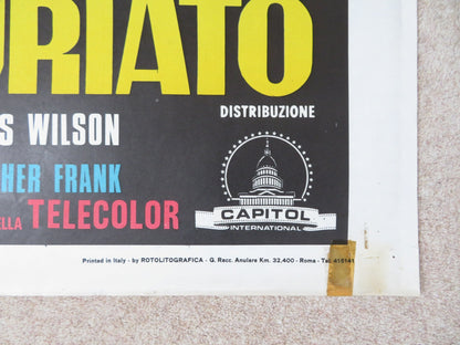 LOVE AT THE TOP ITALIAN 2 FOGLIO POSTER JEAN - LOUIS TRINTIGNANT 1974 Rendezvous Cinema Movie posters