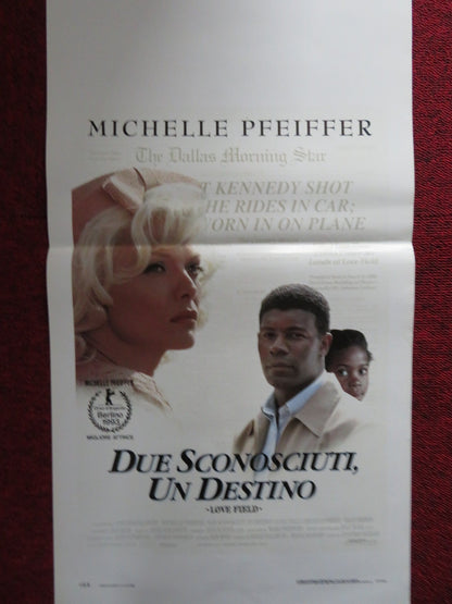 LOVE FIELD ITALIAN LOCANDINA POSTER MICHELLE PFEIFFER DENNIS HAYSBERT 1992 Rendezvous Cinema Movie posters