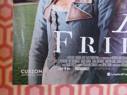 LOVE & FRIENDSHIP QUAD (30"x 40") ROLLED POSTER STEPHEN FRY KATE BECKINGSALE '16 Movie posters