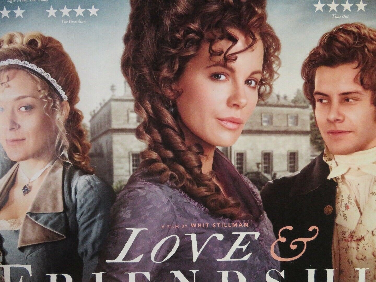 LOVE & FRIENDSHIP QUAD (30"x 40") ROLLED POSTER STEPHEN FRY KATE BECKINGSALE '16 Movie posters