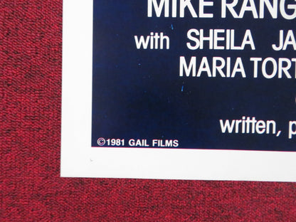 LOVE GODDESSES FOLDED US ONE SHEET POSTER SEKA JULIETTE ANDERSON 1981 Rendezvous Cinema Movie posters