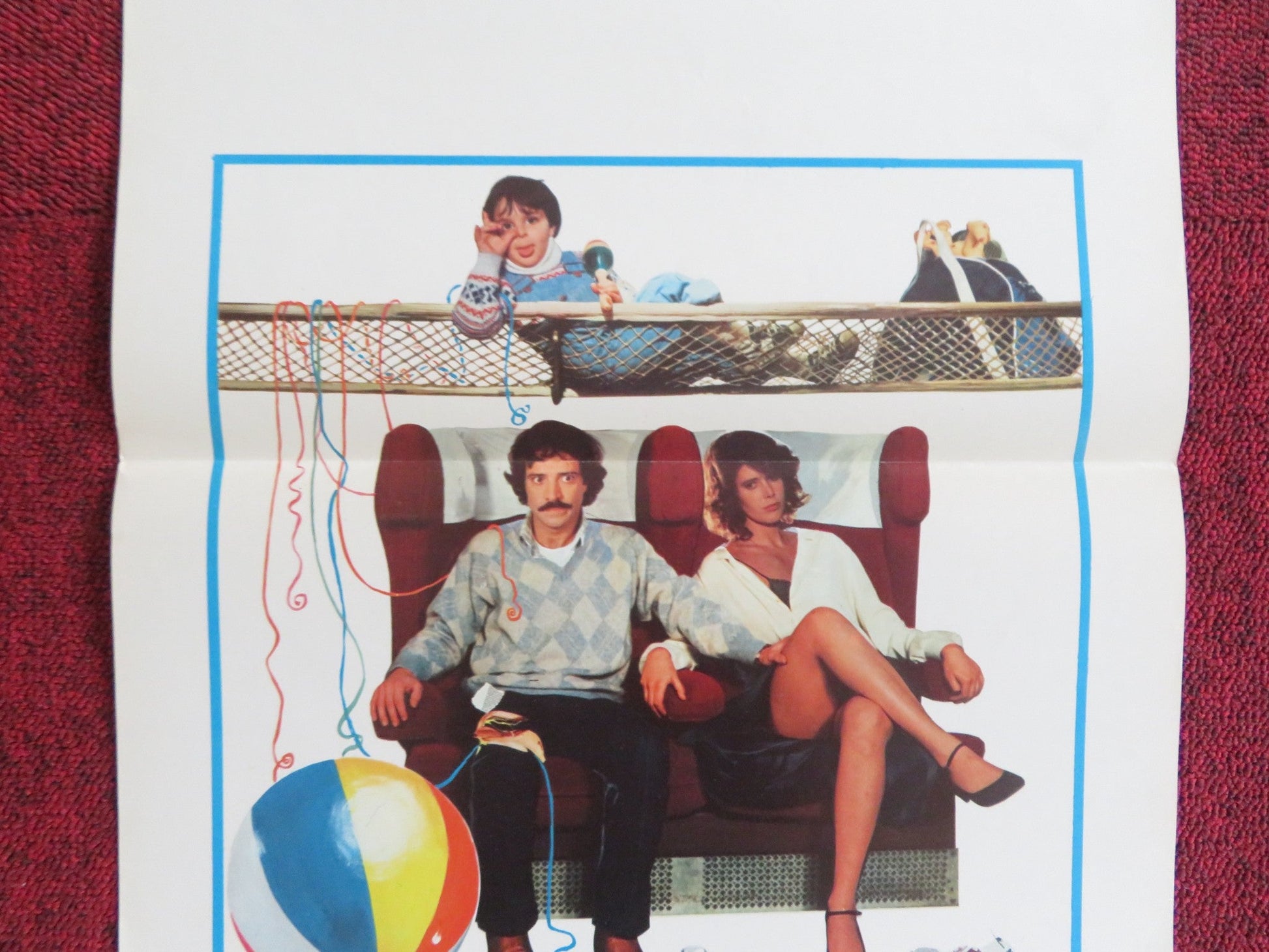 LOVE IN FIRST CLASS ITALIAN LOCANDINA POSTER ENRICO MONTESANO S. KRISTEL 1980 Rendezvous Cinema Movie posters