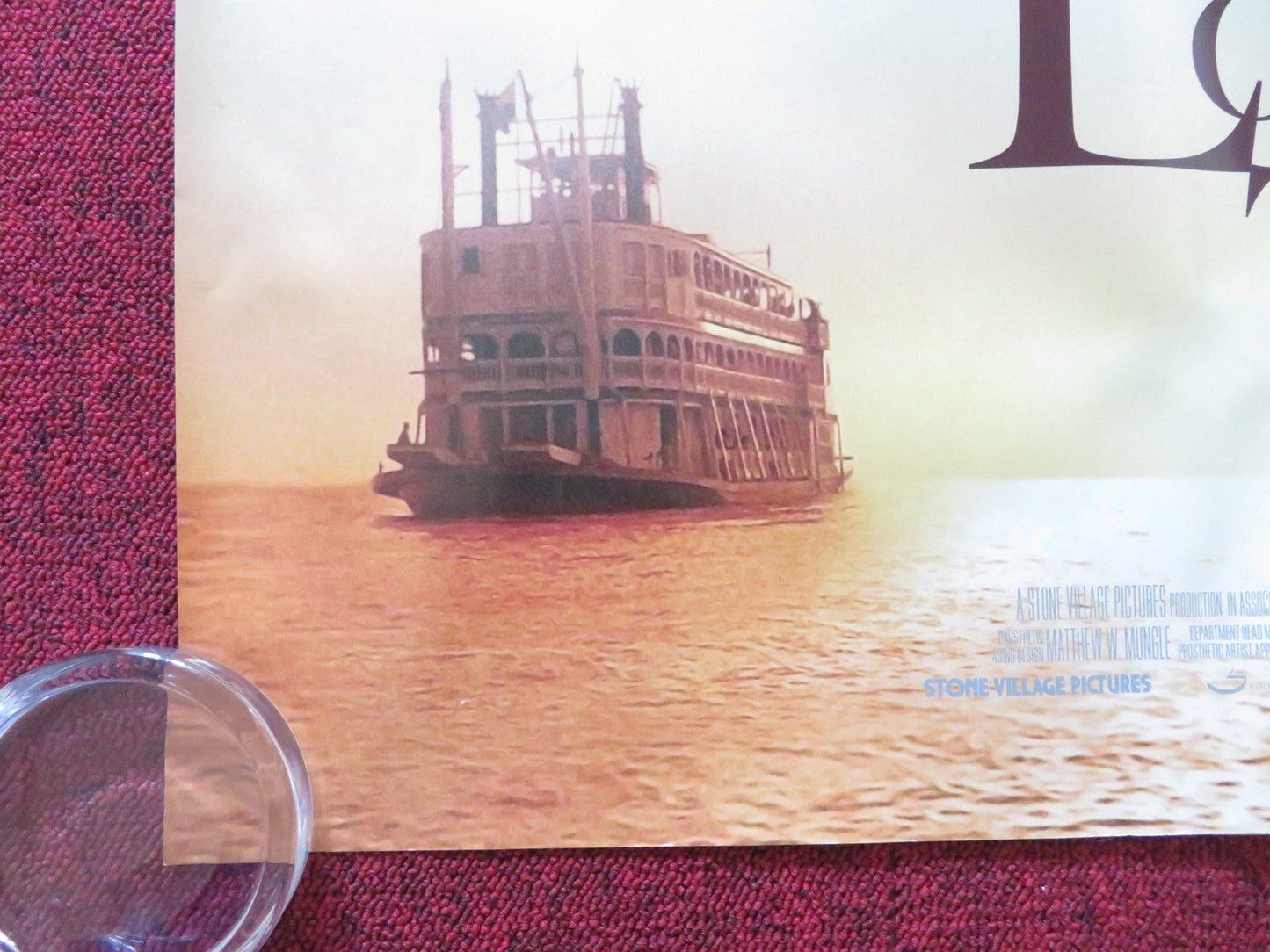 LOVE IN THE TIME OF CHOLERA UK QUAD (30"x 40") ROLLED POSTER JAVIER BARDEM 2007 Rendezvous Cinema Movie posters