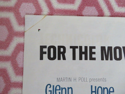 LOVE IS A BALL 1963 US ONE SHEET POSTER GLEN FORD HOPE LANGE SAVALAS Movie posters