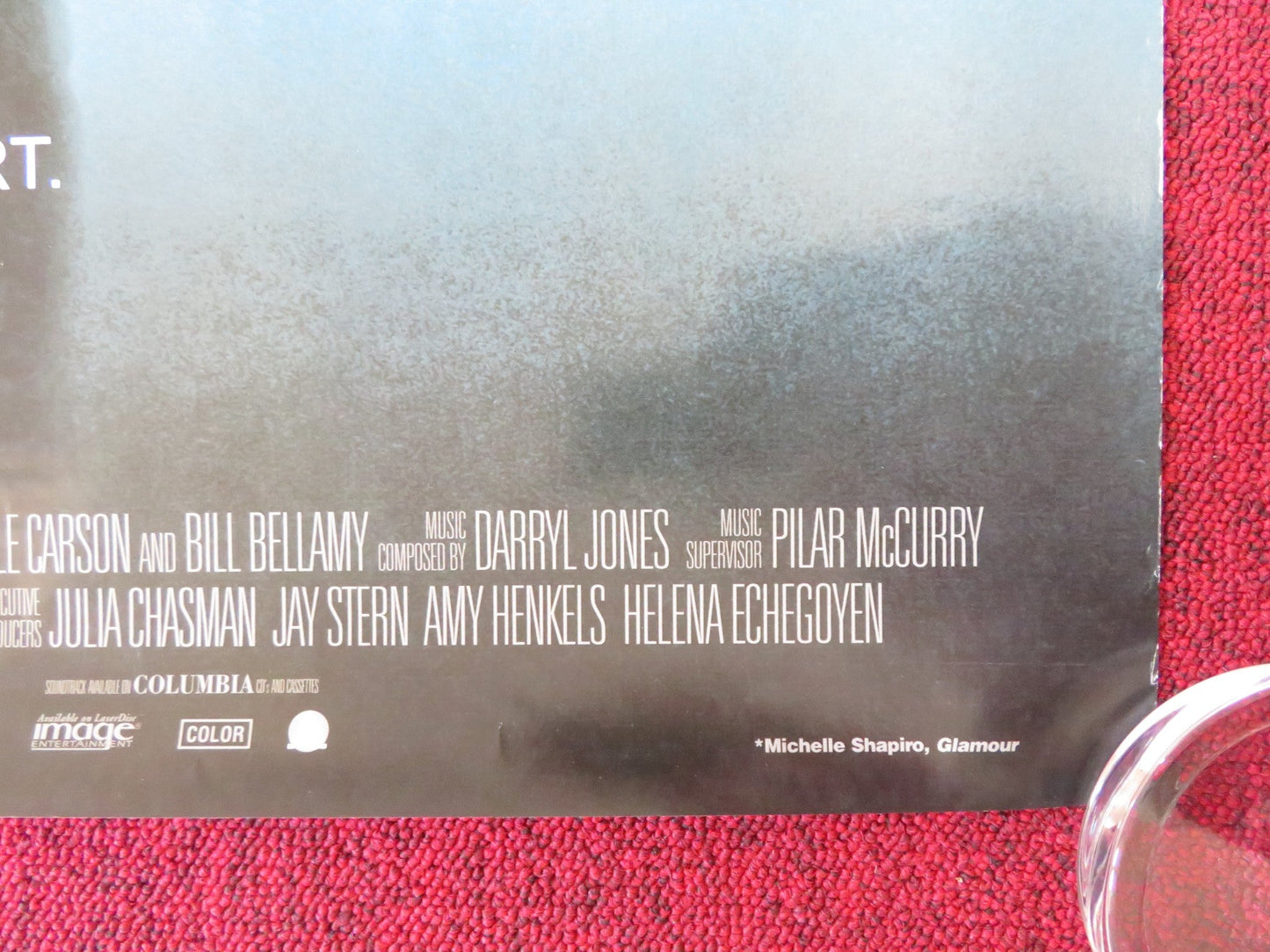 LOVE JONES VHS VIDEO POSTER LARENZ TATE NIA LONG 1997 Rendezvous Cinema Movie posters