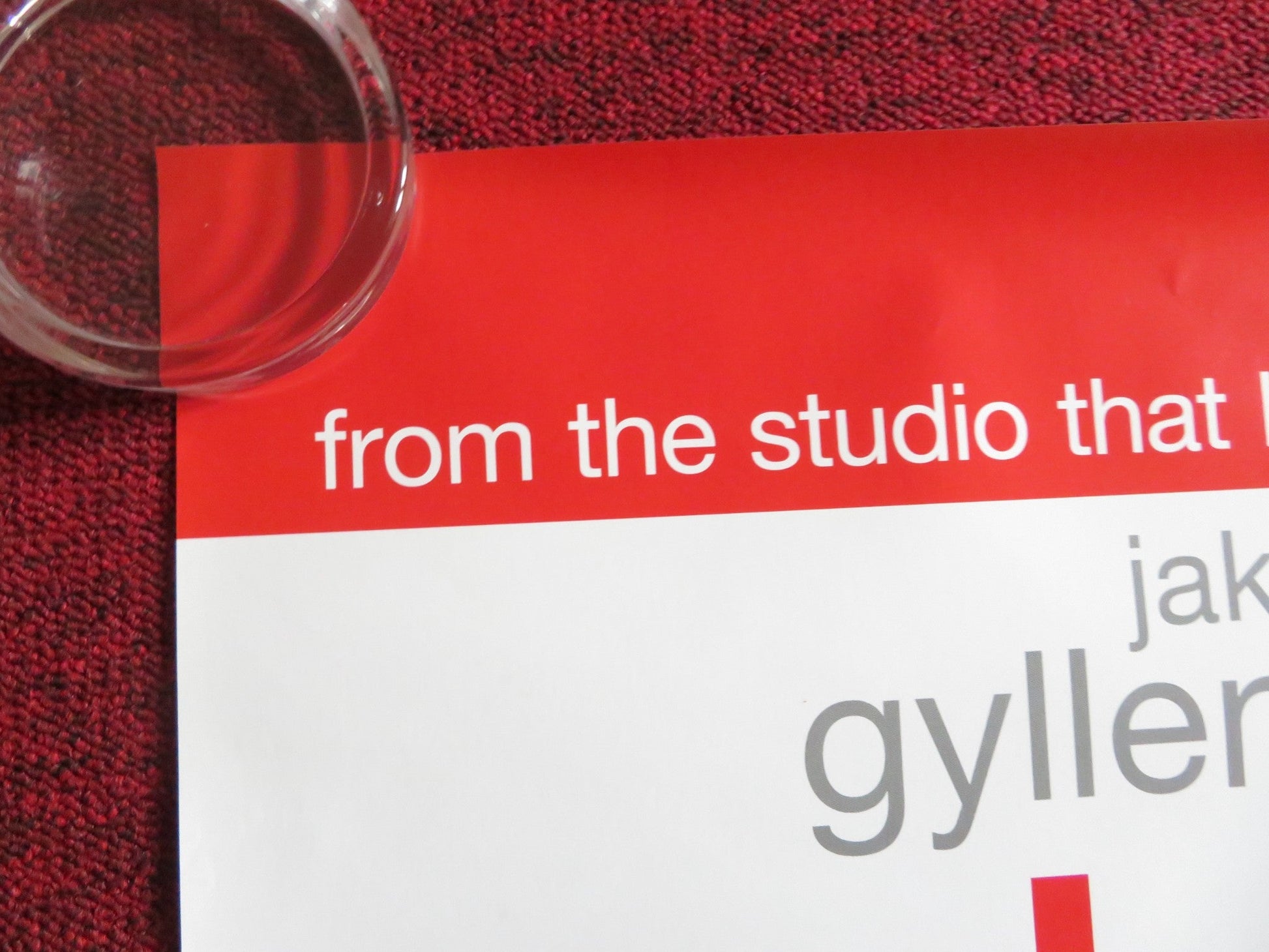 LOVE & OTHER DRUGS - B US ONE SHEET ROLLED POSTER JAKE GYLLENHAAL 2010 Rendezvous Cinema Movie posters