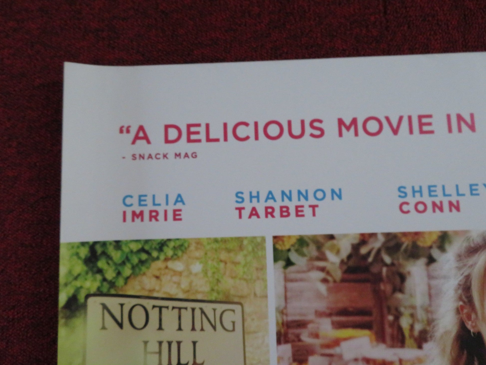 LOVE SARAH UK QUAD (30"x 40") ROLLED POSTER CELIA IMRIE SHANNON TARBET 2020 Rendezvous Cinema Movie posters