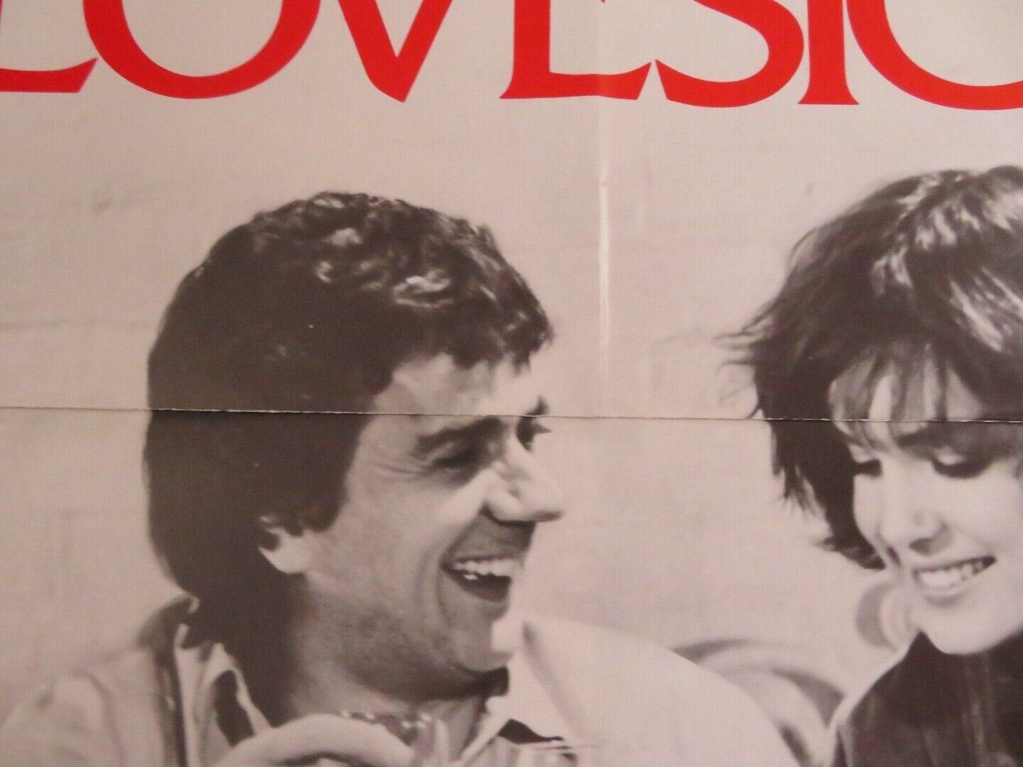 LOVE SICK US ONE SHEET POSTER DUDLEY MOORE ELIZABETH MCGOVERN 1983 Rendezvous Cinema Movie posters