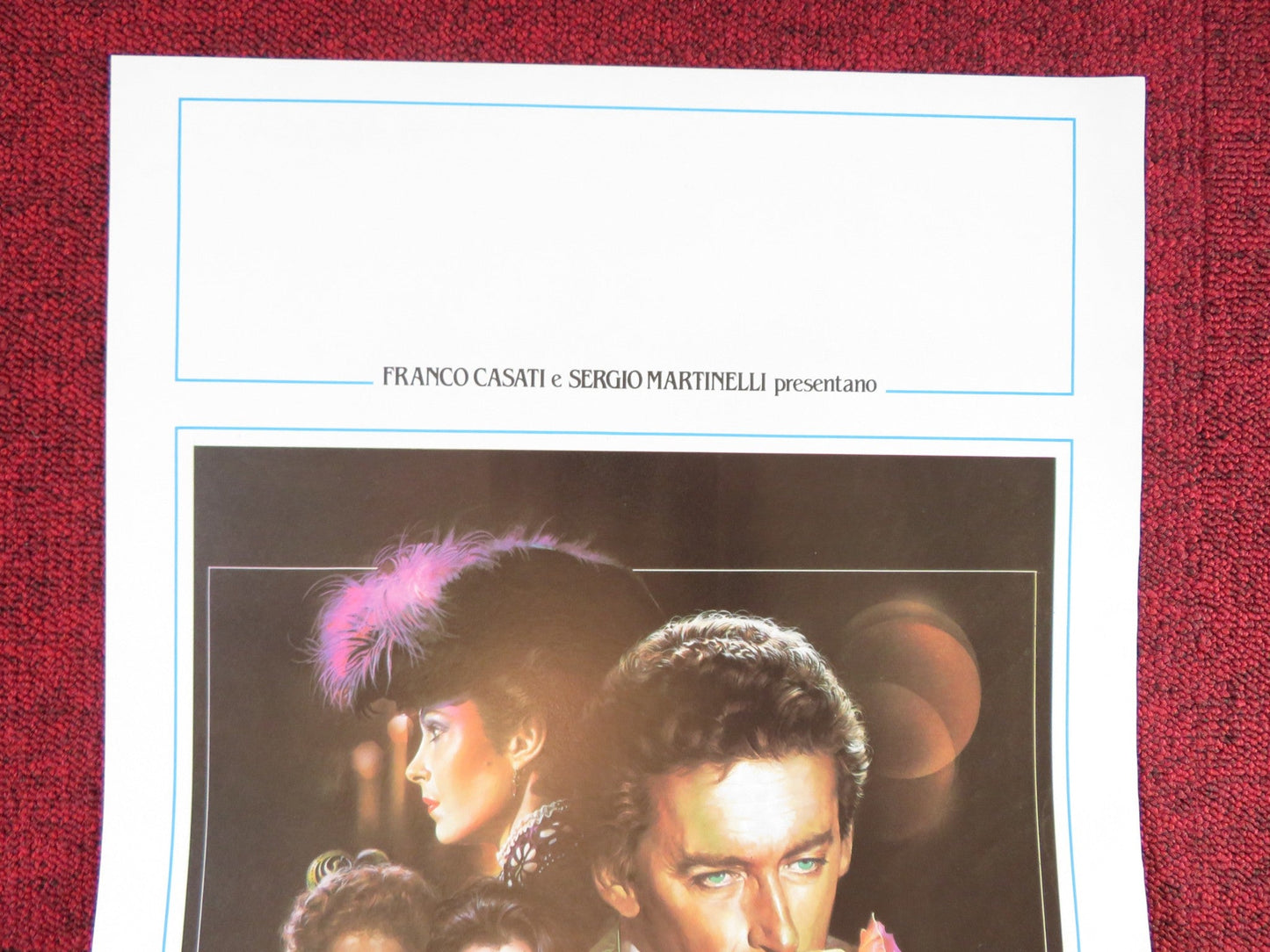 LOVE SINS ITALIAN LOCANDINA POSTER STEFANIA SANDRELLI ROBERT POWELL 1987 Rendezvous Cinema Movie posters