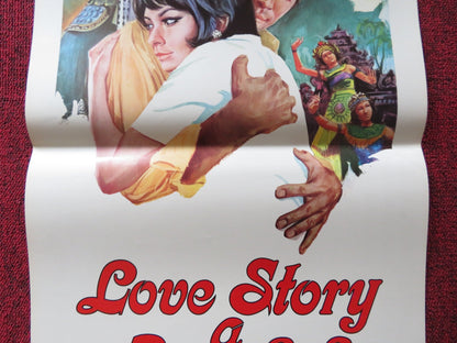 LOVE STORY A BANGKOK ITALIAN LOCANDINA POSTER ROY BLACK / LEX BARKER 1970 Rendezvous Cinema Movie posters