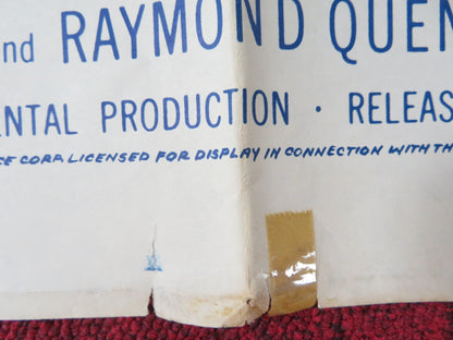 LOVER BOY / KNAVE OF HEARTS FOLDED US ONE SHEET POSTER GERARD PHILIPE 1955 Rendezvous Cinema Movie posters