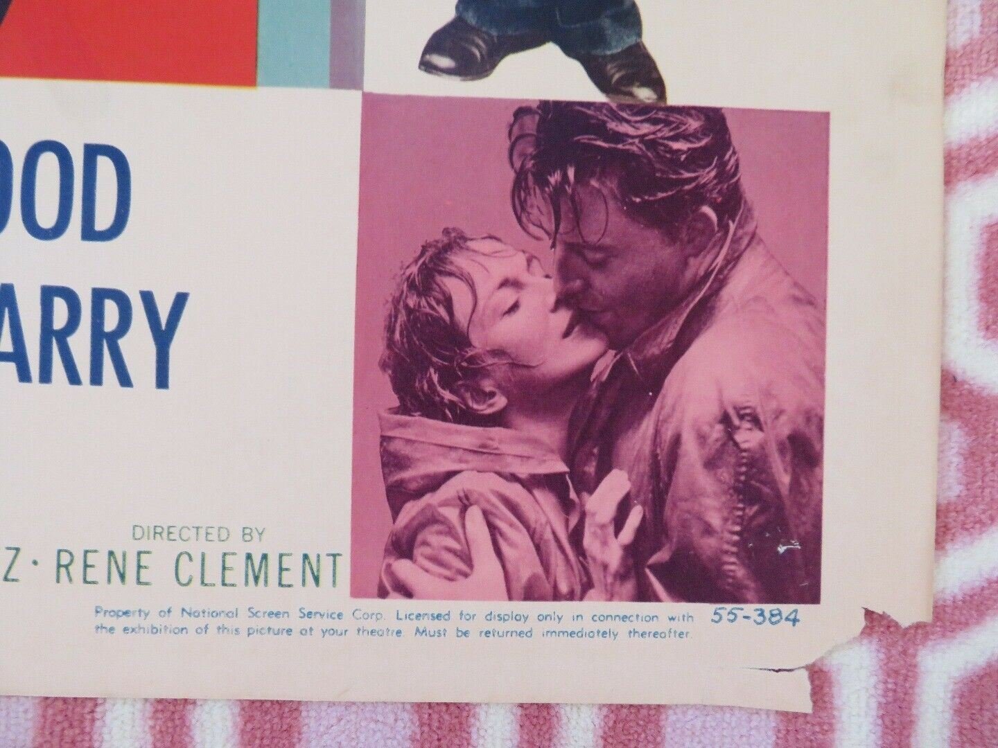 LOVER BOY/ Lovers, Happy Lovers! US HALF SHEET (22"x 28") POSTER G PHILIPE 1955 Movie posters