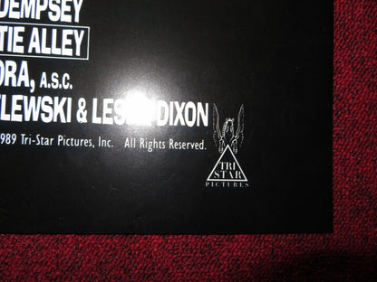 LOVERBOY FOLDED US ONE SHEET POSTER KATE JACKSON CARRIE FISHER 1989 Movie posters