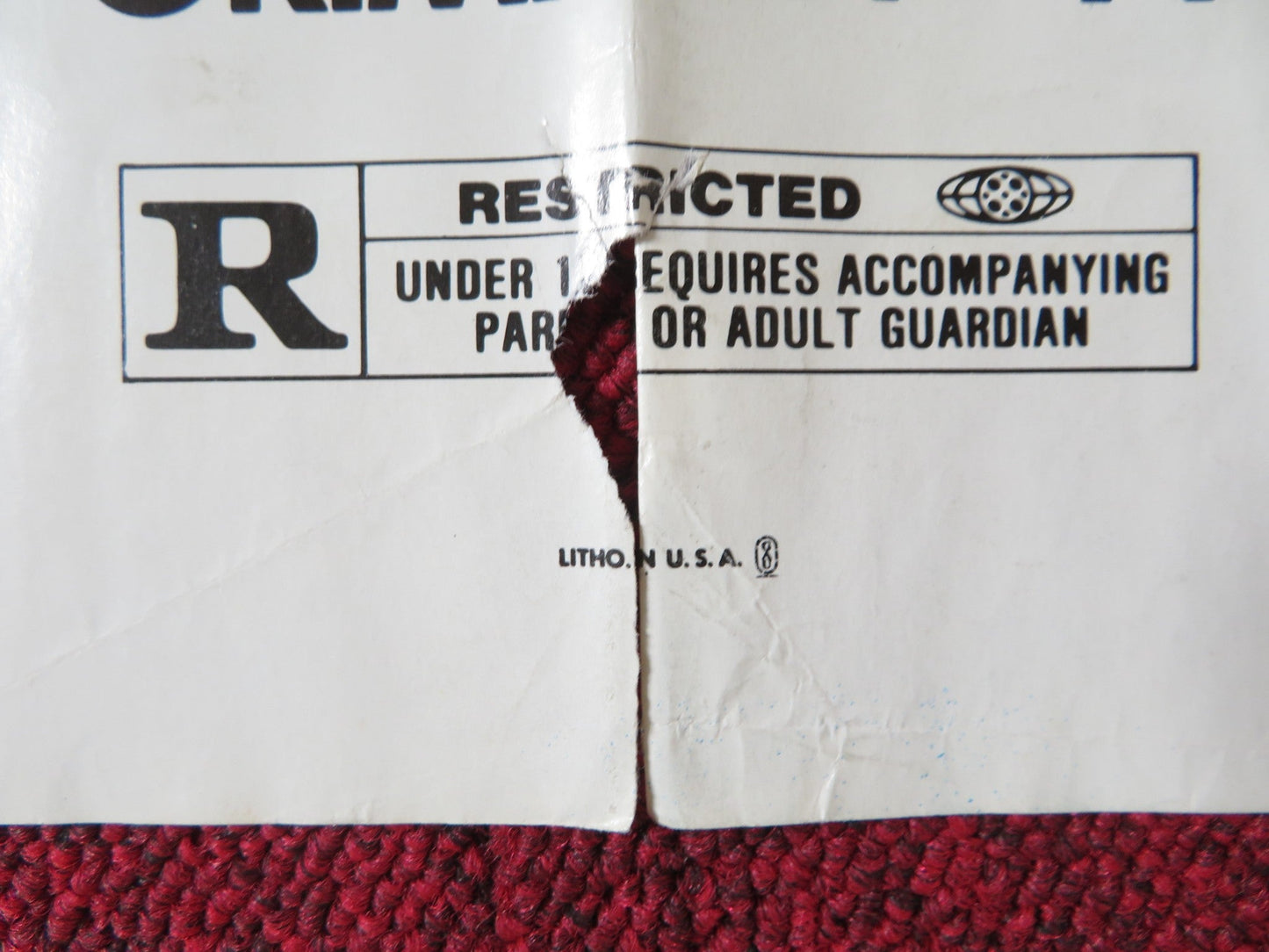 LOVERS AND LIARS FOLDED US ONE SHEET POSTER GOLDIE HAWN GIANCARLO GIANNINI 1979 Rendezvous Cinema Movie posters