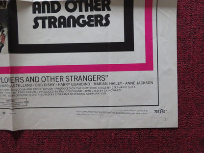 LOVERS AND OTHER STRANGERS FOLDED US ONE SHEET POSTER DIANE KEATON 1970 Rendezvous Cinema Movie posters