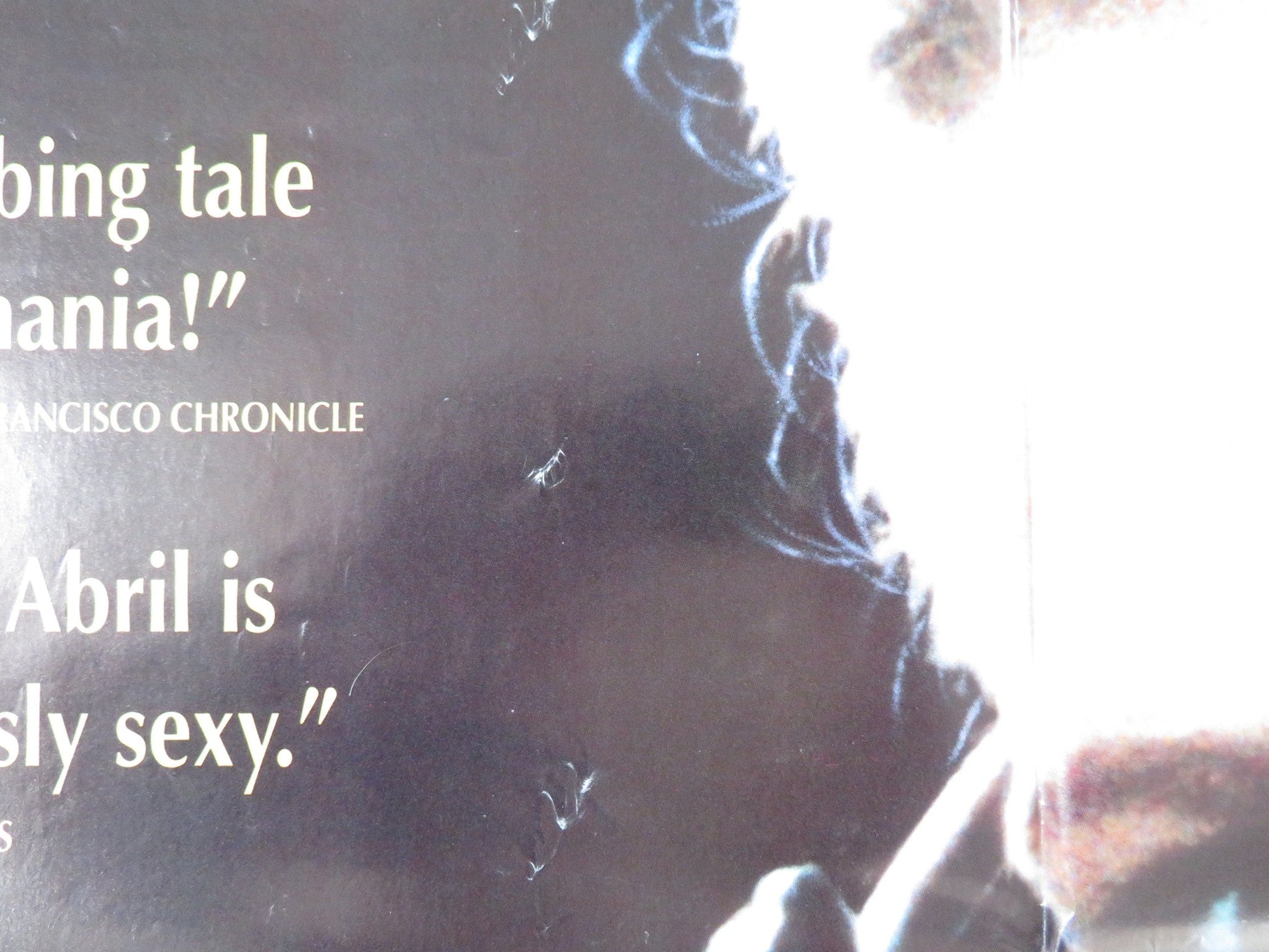 LOVERS FOLDED US ONE SHEET POSTER VICTORIA ABRIL JORGE SANZ 1992 Rendezvous Cinema Movie posters