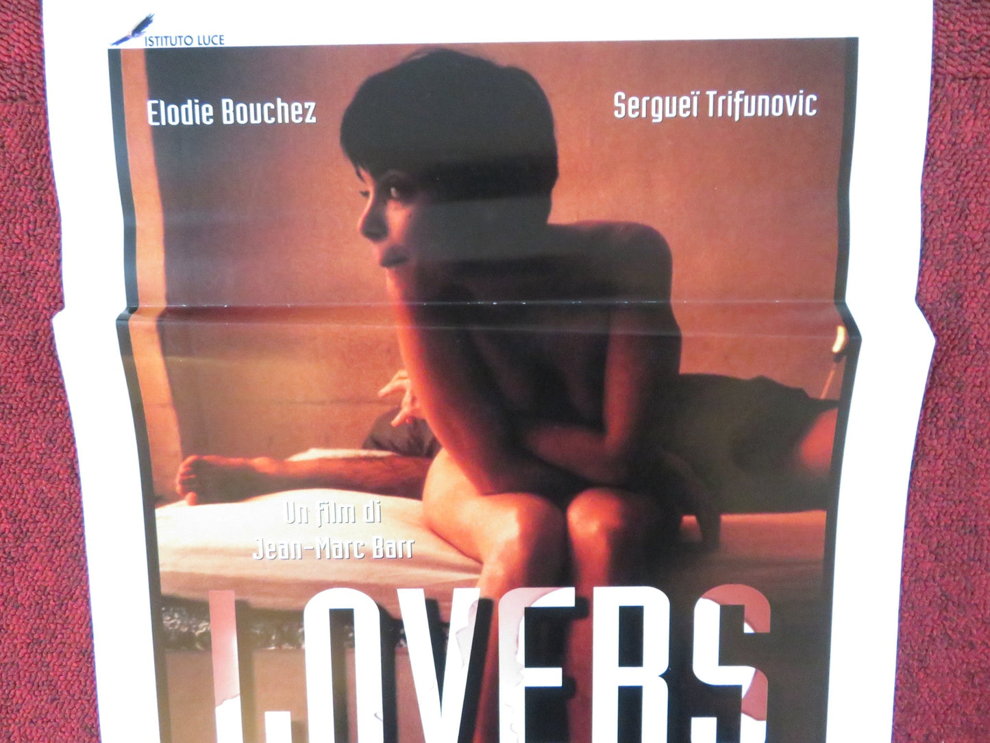 LOVERS ITALIAN LOCANDINA POSTER ELODIE BOUCHEZ SERGUEI TRIFUNOVIC 1999 Rendezvous Cinema Movie posters