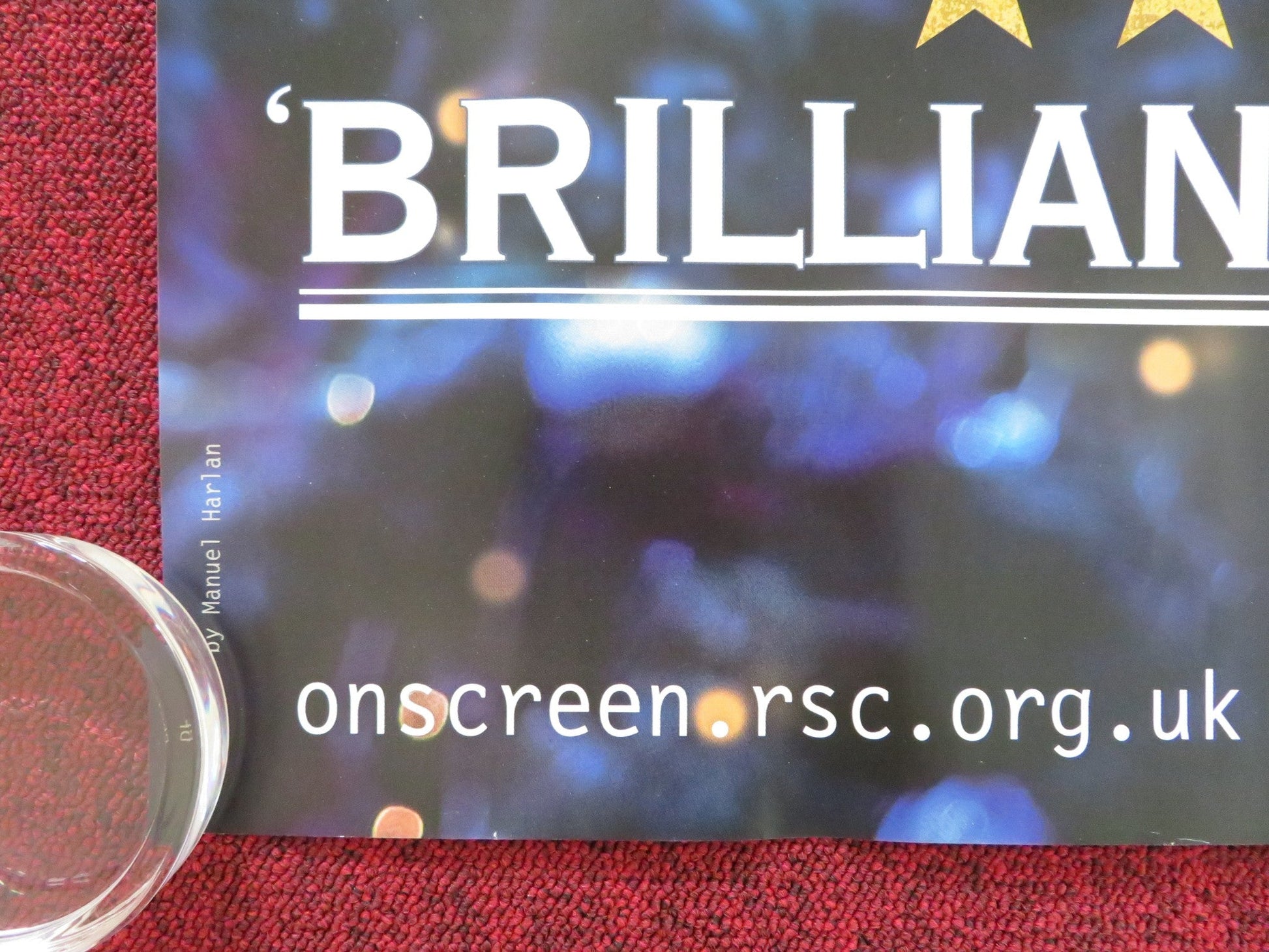 LOVE'S LABOUR'S LOST AND LOVE'S LABOUR'S WON UK QUAD (30"x40") ROLLED POSTER '14 Rendezvous Cinema Movie posters