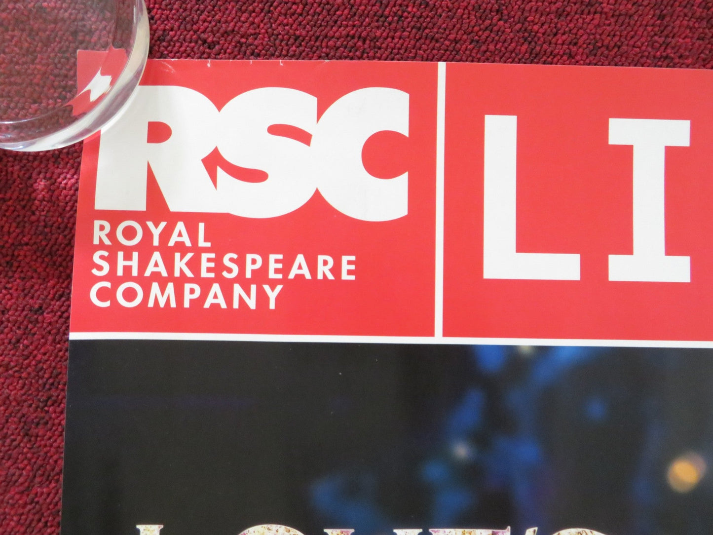 LOVE'S LABOUR'S LOST AND LOVE'S LABOUR'S WON UK QUAD (30"x40") ROLLED POSTER '14 Rendezvous Cinema Movie posters