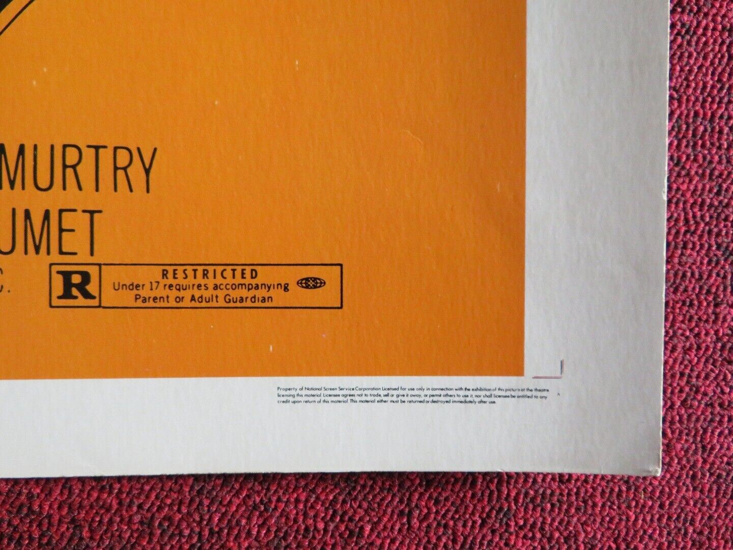 LOVIN' MOLLY US HALF SHEET (22"x 28") POSTER ANTHONY PERKINS BEAU BRIDGES 1974 Movie posters