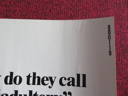 LOVING COUPLES US HALF SHEET (22"x 28") POSTER SHIRLEY MACLAINE 1980 Movie posters