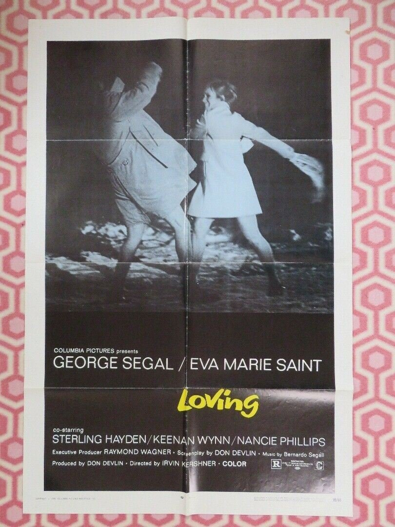 LOVING US ONE SHEET POSTER GEORGE SEGAL EVA MARIE SAINT 1970 - Rendezvous Cinema