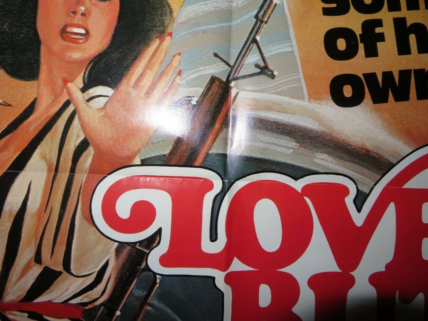 LOVLEY BUT DEADLY US ONE SHEET POSTER LUCINDA DOOLING JOHN RANDOLPH 1982 Movie posters