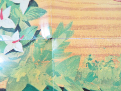 LT. ROBIN CRUSOE, U.S.N. - B FOLDED US ONE SHEET POSTER DICK VAN DYKE KWAN 1966 Rendezvous Cinema Movie posters