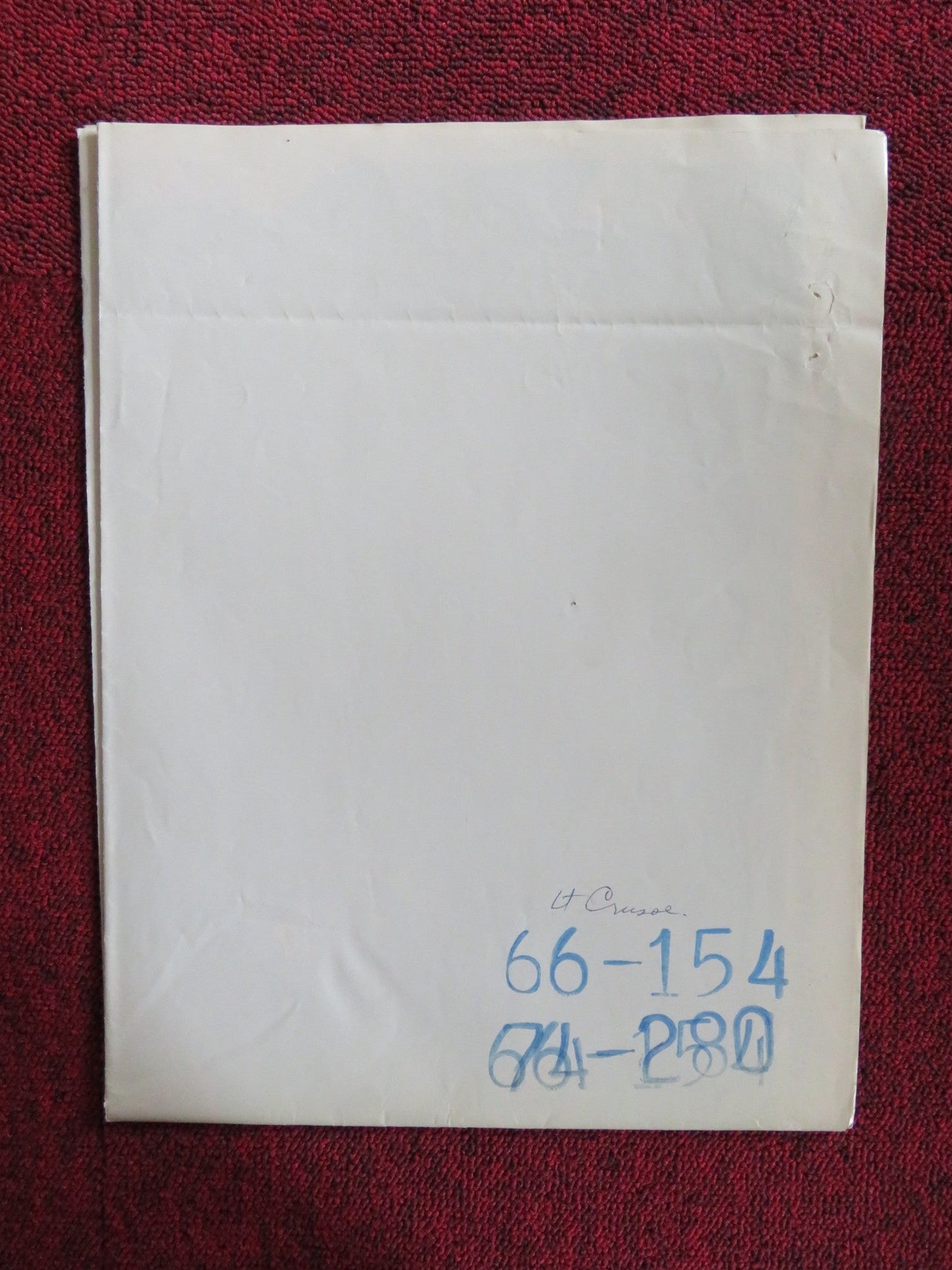 LT. ROBIN CRUSOE U.S.N FOLDED US ONE SHEET POSTER DISNEY DICK VAN DYKE 1974 Rendezvous Cinema Movie posters