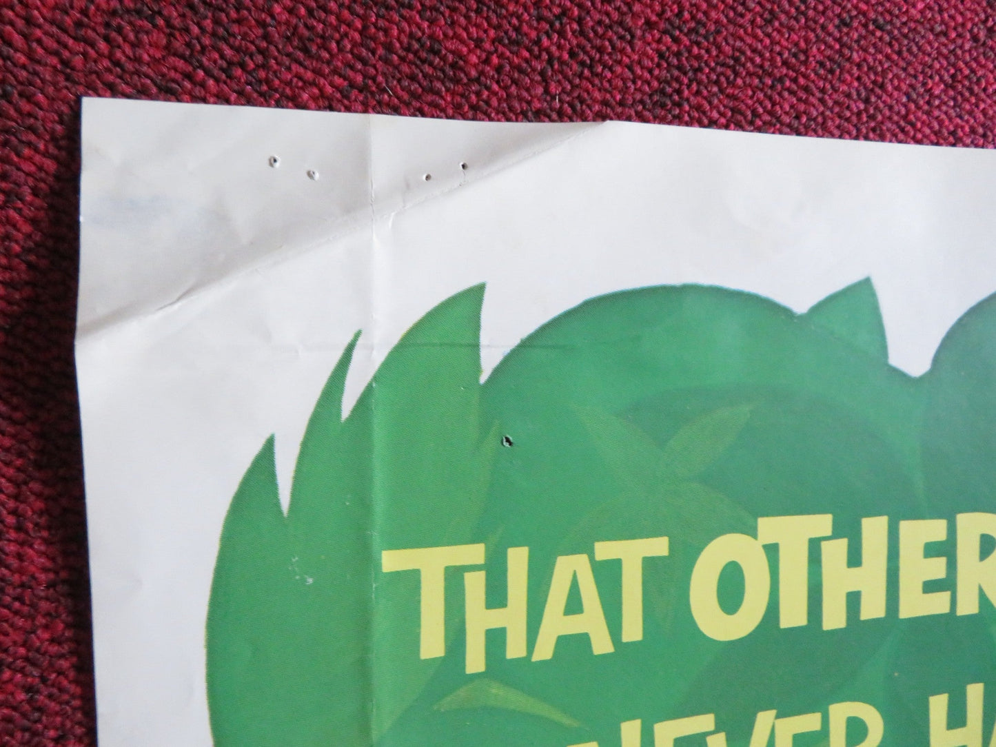 LT. ROBIN CRUSOE U.S.N FOLDED US ONE SHEET POSTER DISNEY DICK VAN DYKE 1974 Rendezvous Cinema Movie posters