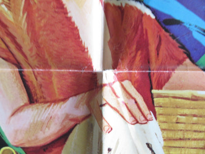 LT. ROBIN CRUSOE U.S.N FOLDED US ONE SHEET POSTER DISNEY DICK VAN DYKE 1974 Rendezvous Cinema Movie posters