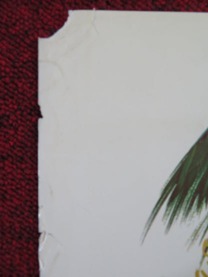 LT. ROBIN CRUSOE U.S.N. US INSERT (14"x 36") POSTER DICK VAN DYKE KWAN 1974 Rendezvous Cinema Movie posters