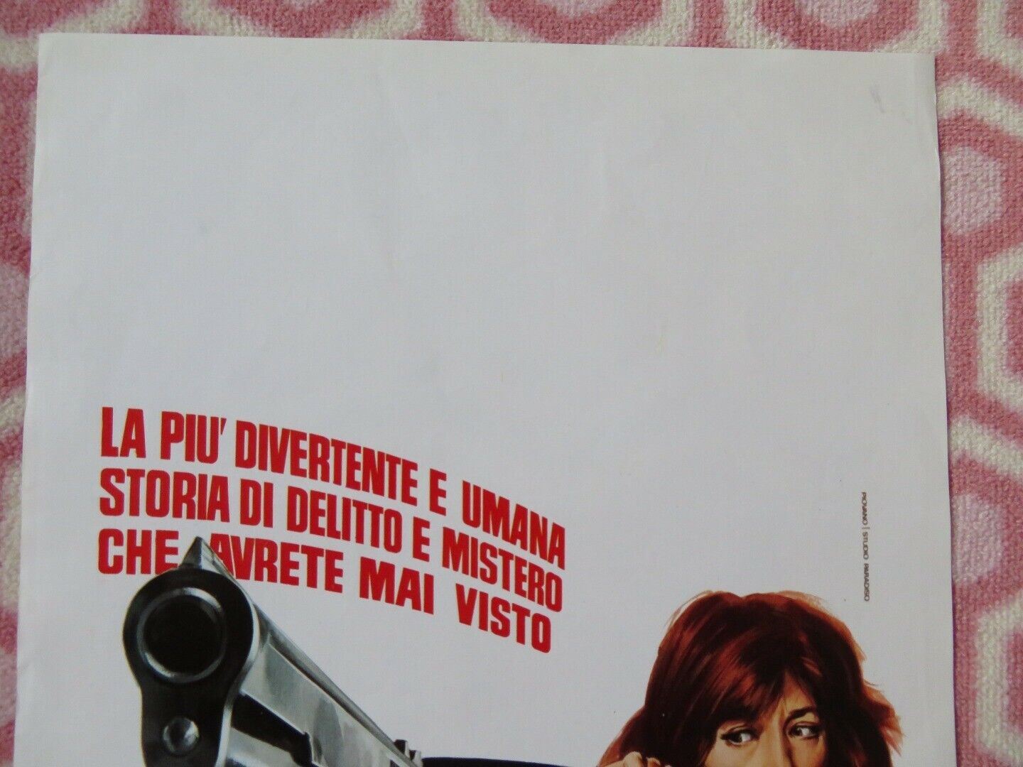 L'UCCHIO PRIVATO/ THE LATE SHOW ITALIAN LOCANDINA (27.5"x13") POSTER 1977 Movie posters