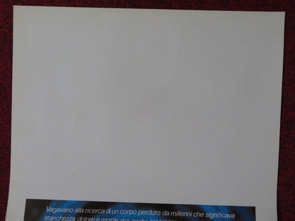 LUCI LONTANE ITALIAN LOCANDINA (27.5"x13") POSTER TOMAS MILIAN 1987 Movie posters