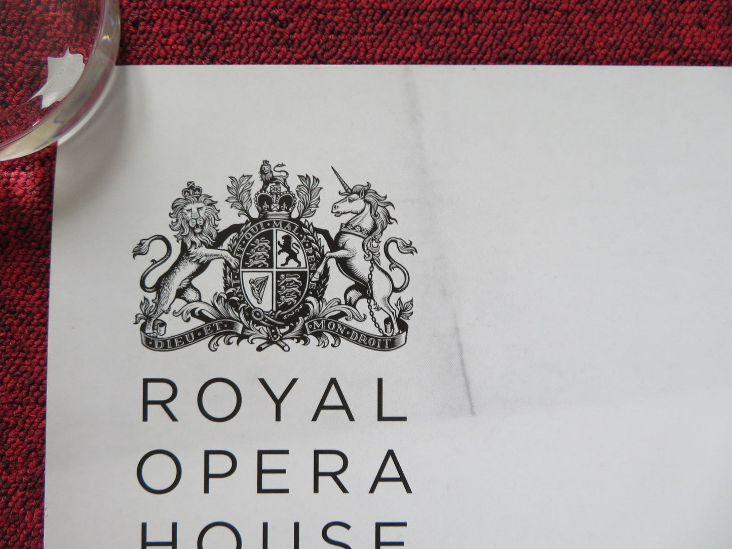 LUCIA DI LAMMERMOORE UK QUAD (30"x 40") ROLLED POSTER ROH DIANA DAMRAU 2016 Rendezvous Cinema Movie posters