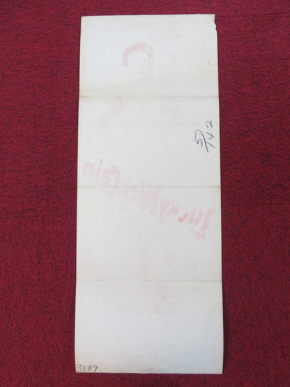 LUCKY NICK CAIN US INSERT (14"x 36") POSTER GEORGE RAFT COLEEN GRAY 1951 Rendezvous Cinema Movie posters