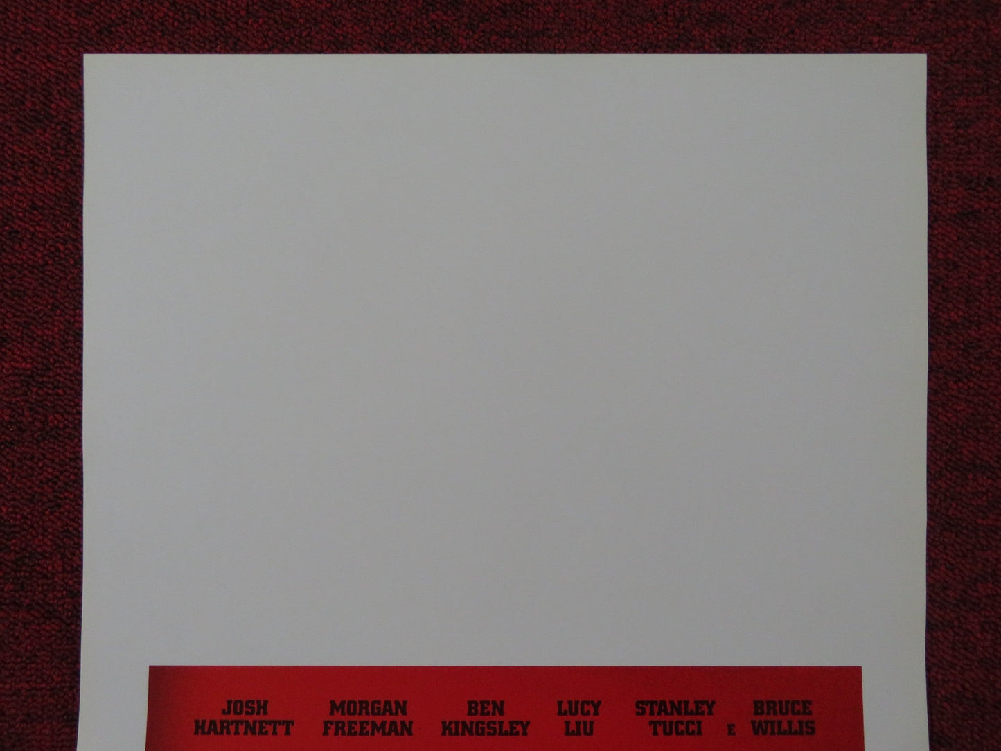 LUCKY NUMBER SLEVIN ITALIAN LOCANDINA POSTER JOSH HARTNETT LUCY LIU 2006 Rendezvous Cinema Movie posters