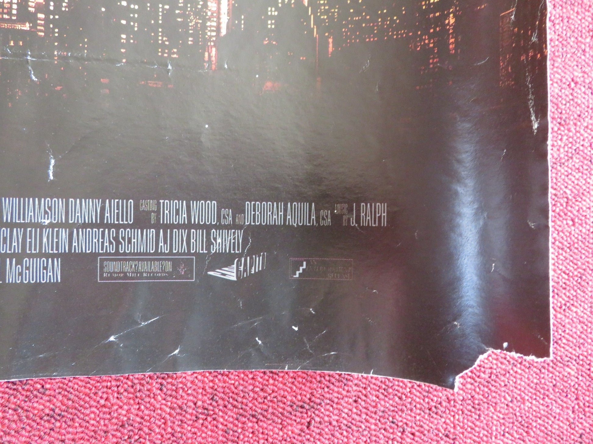 LUCKY NUMBER SLEVIN UK QUAD (30"x 40") ROLLED POSTER JOSH HARNETT B. WILLIS 2006 Rendezvous Cinema Movie posters