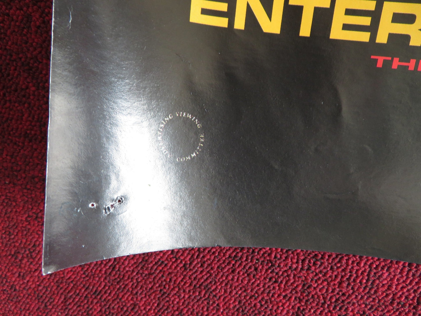 LUCKY NUMBER SLEVIN UK QUAD (30"x 40") ROLLED POSTER JOSH HARNETT B. WILLIS 2006 Rendezvous Cinema Movie posters