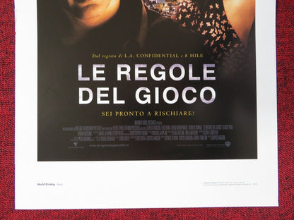LUCKY YOU ITALIAN LOCANDINA (27.5"x13") POSTER DREW BARRYMORE ERIC BANA 2007 Movie posters