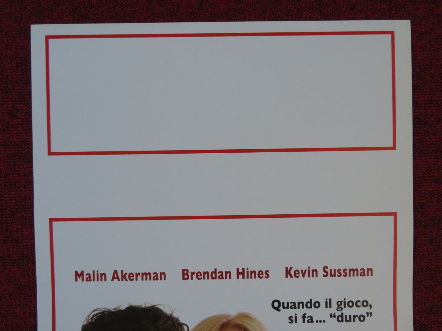 LUI, LEI E BABYDOG ITALIAN LOCANDINA POSTER MALIN ACKERMAN BRENDAN HINES 2007 Rendezvous Cinema Movie posters